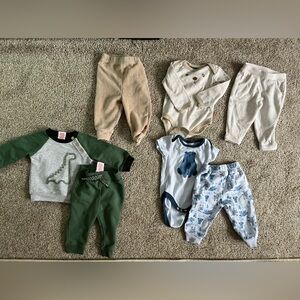 Assorted Baby Boy Clothes 3-6 Months